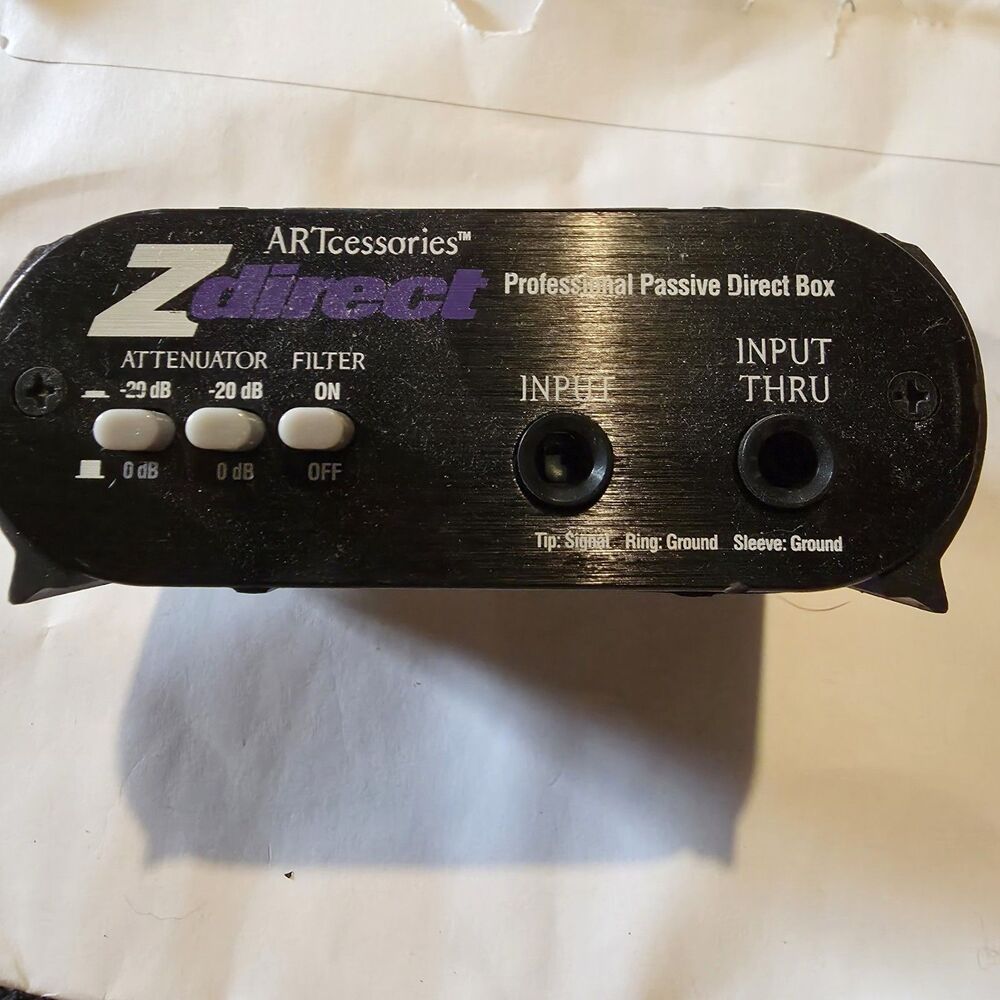 ARTcessories ZDIRECT Passive Direct Box Applied Research & Technology